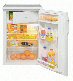Etna EKV120 tafelmodel koelkast met ****vriesvak Koelkast Vriesvakklep