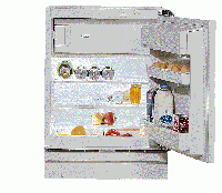 Pelgrim OKG 143 Geïntegreerde onderbouw-koelkast met vriesvak *** Koelkast Diepvriesvak
