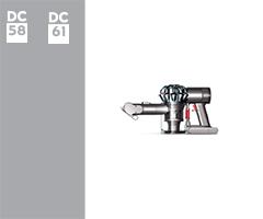Dyson DC58/DC61 13469-01 DC61 Trigger Euro 213469-01 (Iron/Sprayed Nickel/Iron) 2 onderdelen en accessoires