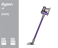 Dyson DC59/DC62/SV03 16718-01 SV03 Multifloor EU 216718-01 (Iron/Sprayed Silver/Purple/Natrual) 2 onderdelen en accessoires