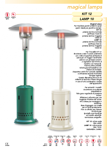 Supercalor LAMP10 9910100238 LAMP 10 onderdelen en accessoires