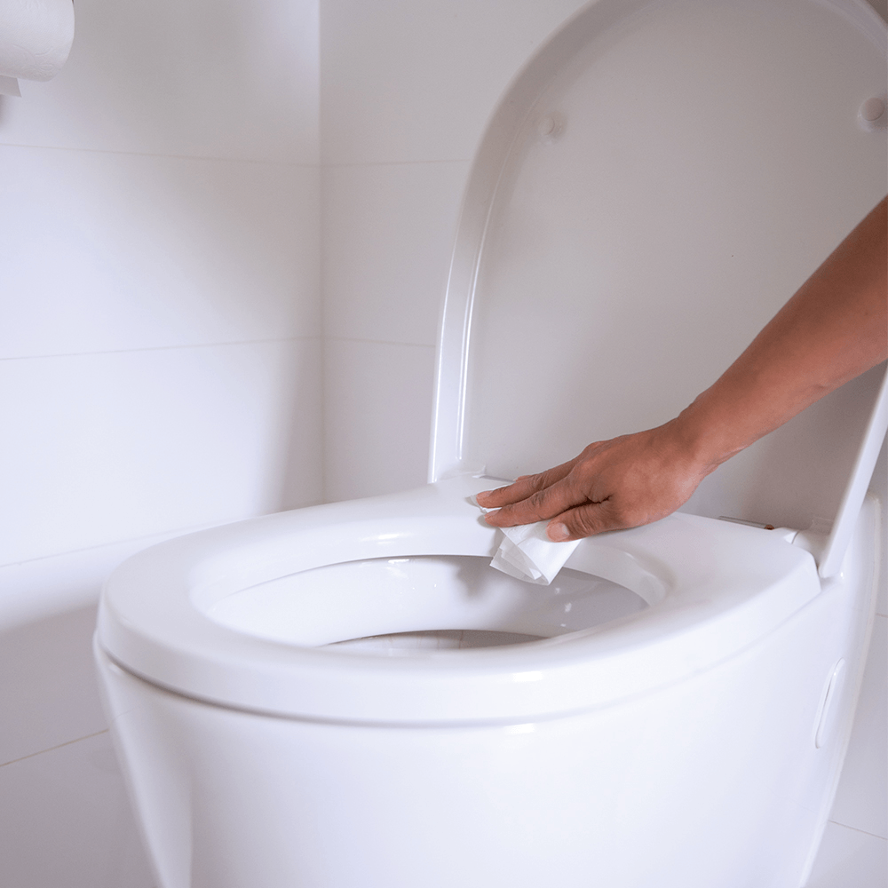 HG hygiënische toiletbril snel reiniger