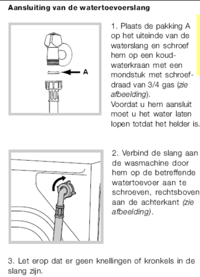 Lekkage wasmachine1
